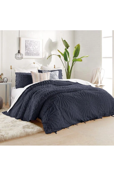 Shop Peri Home Medallion Comforter & Sham Set In Indigo