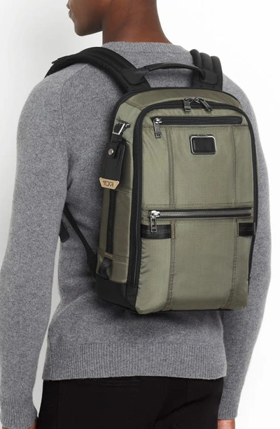 Shop Tumi Alpha Bravo Dynamic Backpack In Black