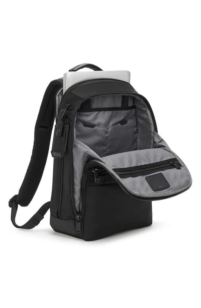 Shop Tumi Alpha Bravo Dynamic Backpack In Black