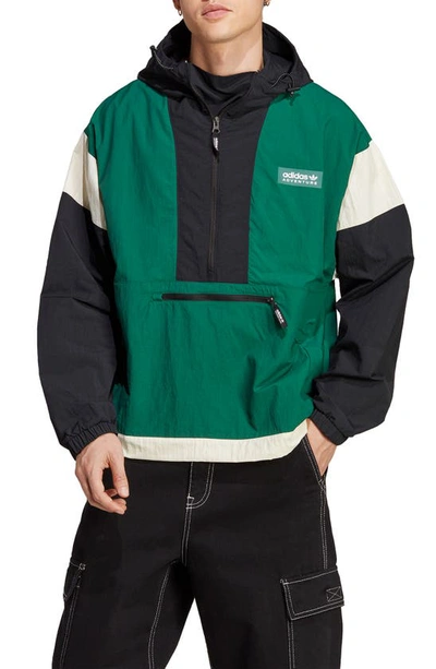 reptielen diefstal Bewust worden Adidas Originals Adventure Overhead Jacket In Green | ModeSens