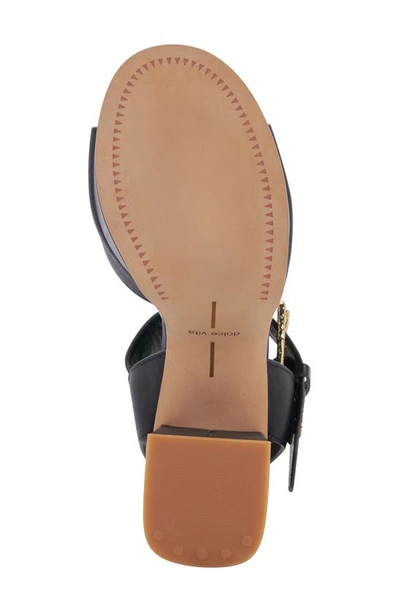 Shop Dolce Vita Bobby Platform Sandal In Black Leather