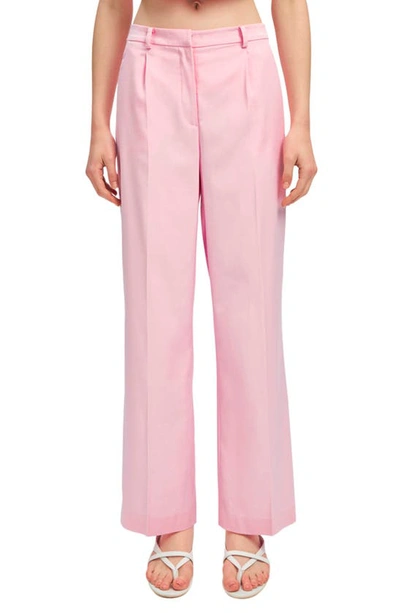 Shop Bardot Callista Pleated Pants In Lili Pink