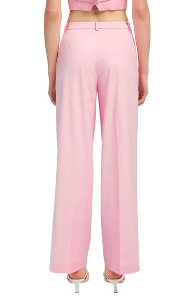 Shop Bardot Callista Pleated Pants In Lili Pink