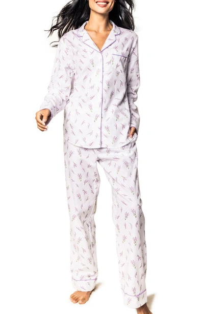 Shop Petite Plume Fields Of Provence Pajamas In White