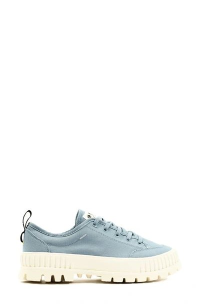 Shop Palladium Pallashock Low Top Sneaker In City Blue