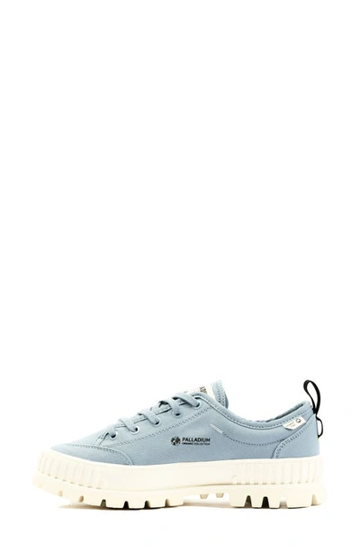 Shop Palladium Pallashock Low Top Sneaker In City Blue