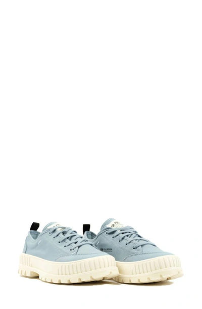 Palladium Pallashock Low Profile Sneaker In City Blue