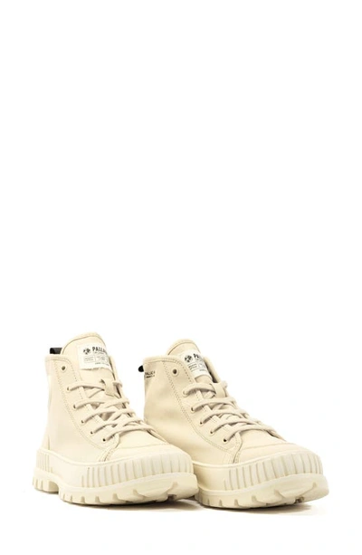 Shop Palladium Pallashock Mid Sneaker In Sahara