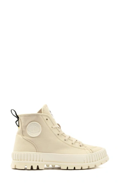 Shop Palladium Pallashock Mid Sneaker In Sahara