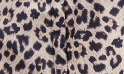 Allsaints Angelina Leopard Print Long Sleeve Sweater And Sleeveless Dress Set In Black Leopard
