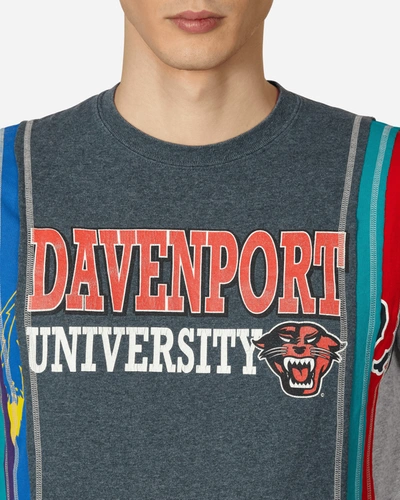 Shop Needles 7 Cuts College T-shirt In Multicolor
