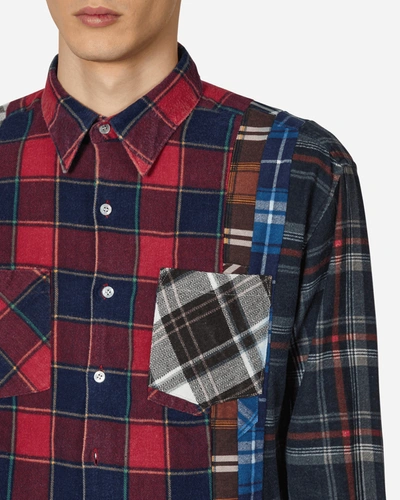 Shop Needles 7 Cuts Flannel Shirt In Multicolor