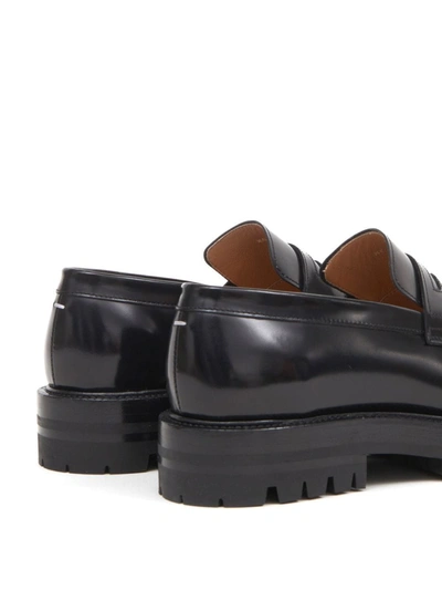 Shop Maison Margiela Women Tabi County Loafer In H8396 Black