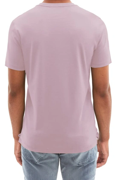 Shop Robert Barakett Georgia Pima Cotton T-shirt In Light Pink