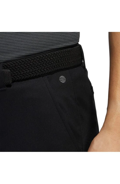 Shop Adidas Golf Ultimate365 Tapered Flat Front Pants In Black