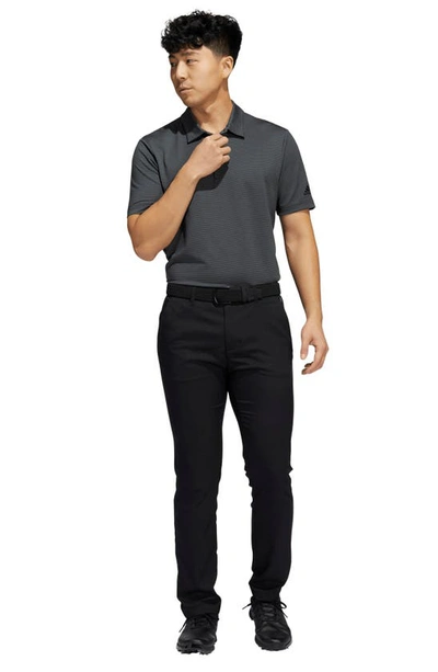 Shop Adidas Golf Ultimate365 Tapered Flat Front Pants In Black
