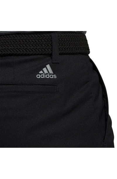 Shop Adidas Golf Ultimate365 Tapered Flat Front Pants In Black