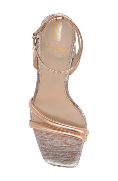 Shop Sam Edelman Kia Strappy Sandal In Rose Gold