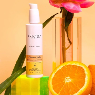 Solara Suncare Fortune Teller Brightenting Sunscreen Serum In Default Title