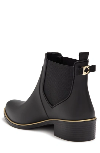 Kate Spade Solstice Rain Boot In Black