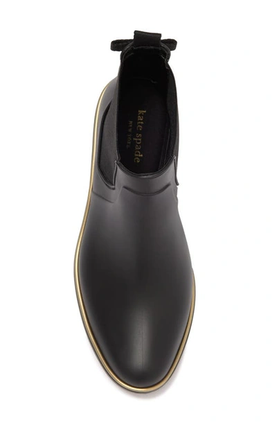 Kate Spade Solstice Rain Boot In Black