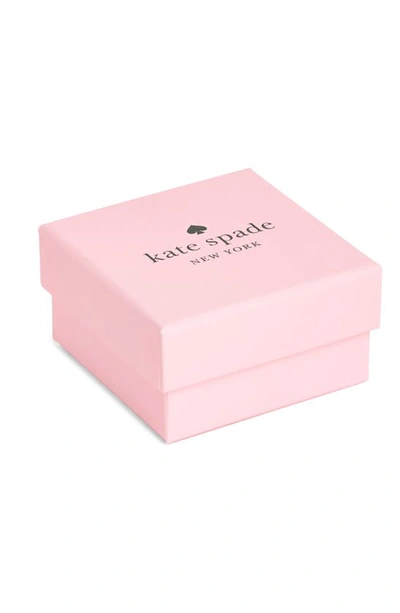 Kate Spade Bright Ideas Pavé Halo Cz Stud Earrings In Clear/ Gold