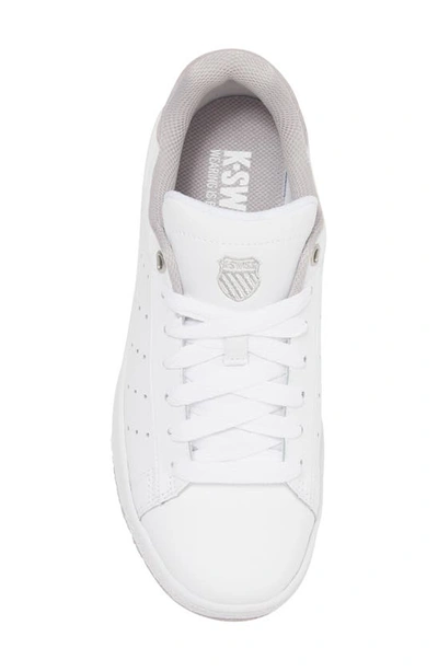 Shop K-swiss Classic Pf Platform Sneaker In White/ Raindrops