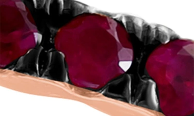 Effy Natural Stone Ring In Ruby / Rose Gold