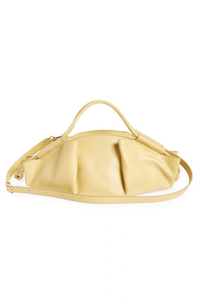 Shop Loewe Paseo Shoulder Bag In Dark Butter