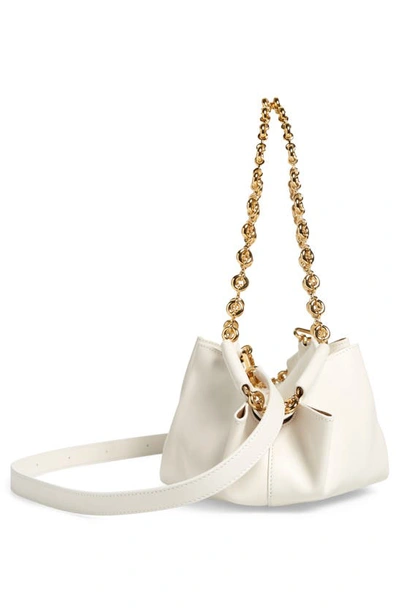 Shop Loewe Small Paseo Shoulder Bag In Soft White