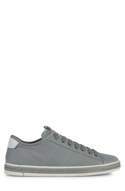 Shop Geox Pieve Canvas Sneaker In Light Grey