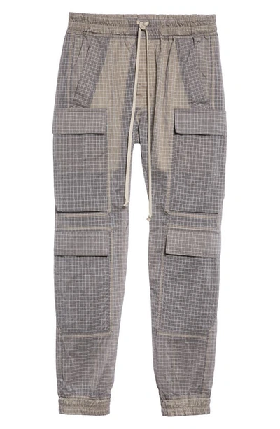 Shop Rick Owens Mastodon Mega Cargo Pants In Dust