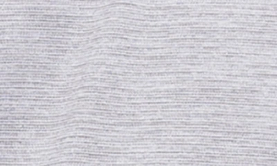 Shop Adidas Golf Textured Stripe Blade Collar Golf Shirt In Grey Three/ White