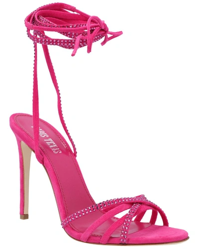 Shop Paris Texas Holly Nicole Leather Sandal In Pink