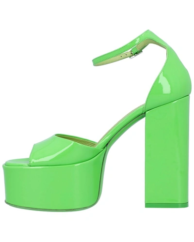 Shop Paris Texas Tatiana Leather Sandal In Green