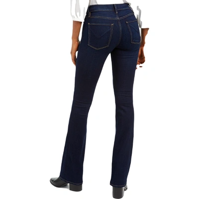 Shop Hudson Nico Womens Denim Mid-rise Bootcut Jeans In Blue