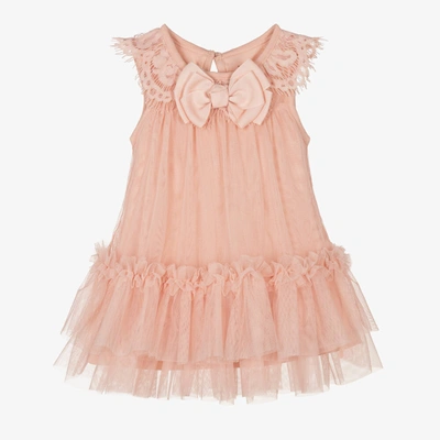 Shop Angel's Face Baby Girls Pink Tulle & Lace Dress