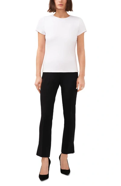 Halogen Shirttail Hem T-shirt In Bright White