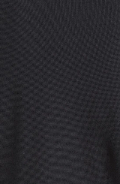 Shop Scott Barber Solid Piqué Polo In Black