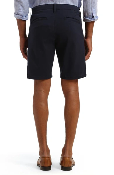 Shop 34 Heritage Arizona Flat Front Chino Shorts In Night Sky High-flyer