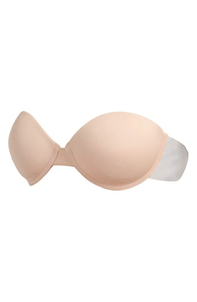 Shop Fashion Forms Go Bare Strapless Adhesive Bra In Beige