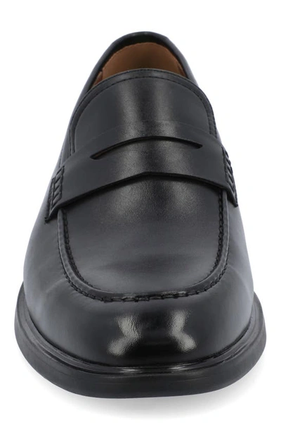 Shop Vance Co. Keith Penny Loafer In Black