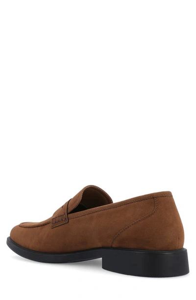 Shop Vance Co. Vance Co Keith Penny Loafer In Tobacco