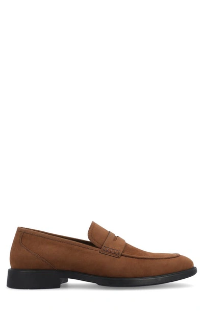 Shop Vance Co. Keith Penny Loafer In Tobacco