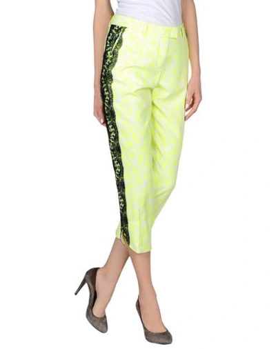 Shop Christopher Kane Casual Trouser In Yellow