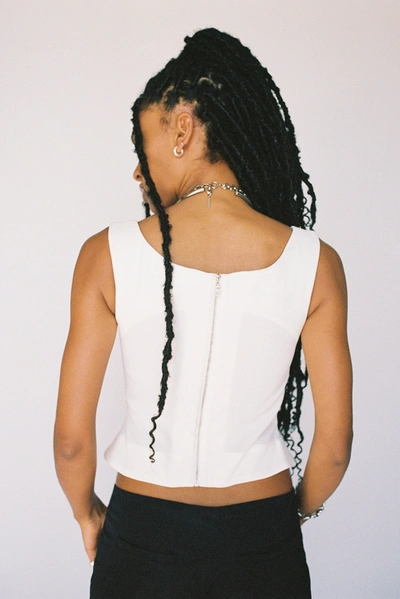 Cor.e Imogene Corset In White
