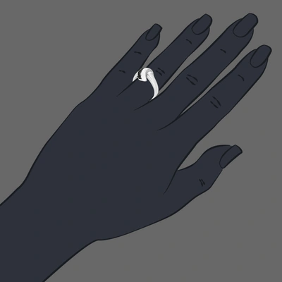 Vir Jewels 1/4 Cttw Black Diamond Ring .925 Sterling Silver With Rhodium Plating In Silver