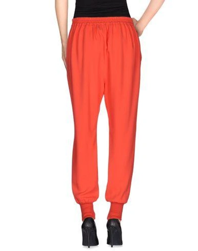 Shop Stella Mccartney Casual Pants In Coral