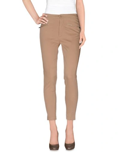 Dondup Casual Pants In Camel