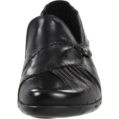 Shop Cobb Hill Paulette Womens Leather Pleated Dress Shoes In Black